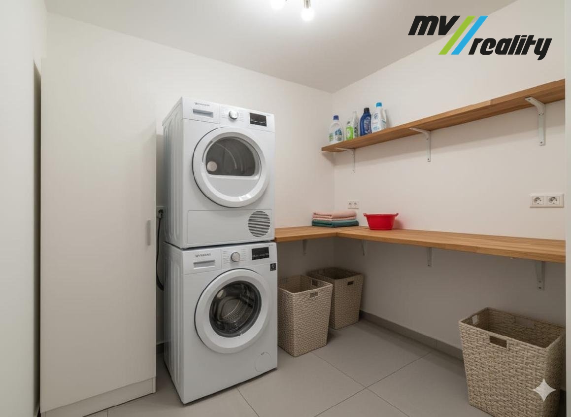 Prádelna - vizualizace