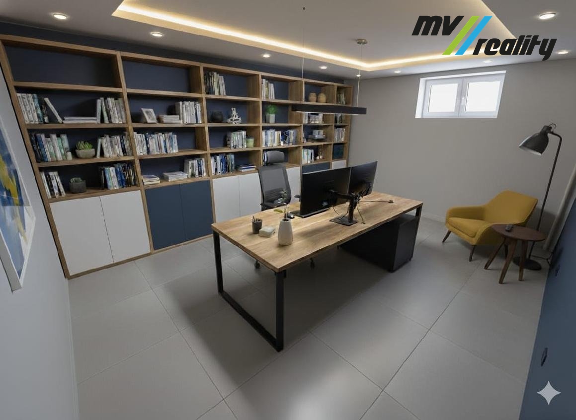 Pracovna - vizualizace