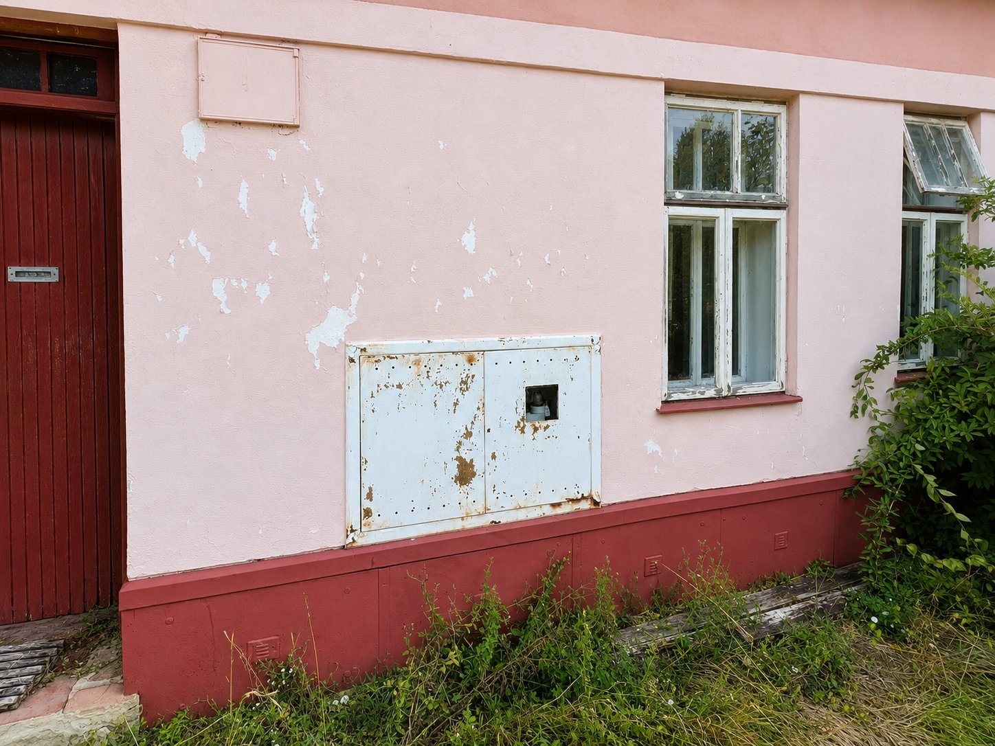 hlavní vstup, plyn