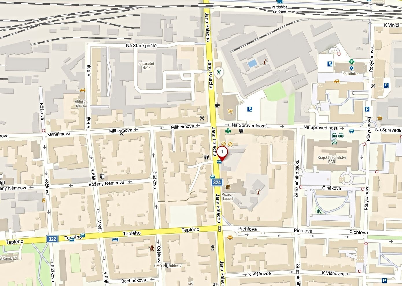9_prodejna_Jana Palacha_Pardubice