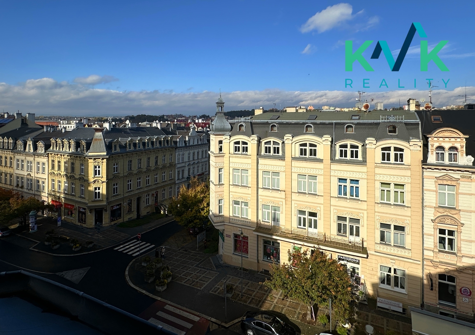 Výhled na Moskevskou ulici