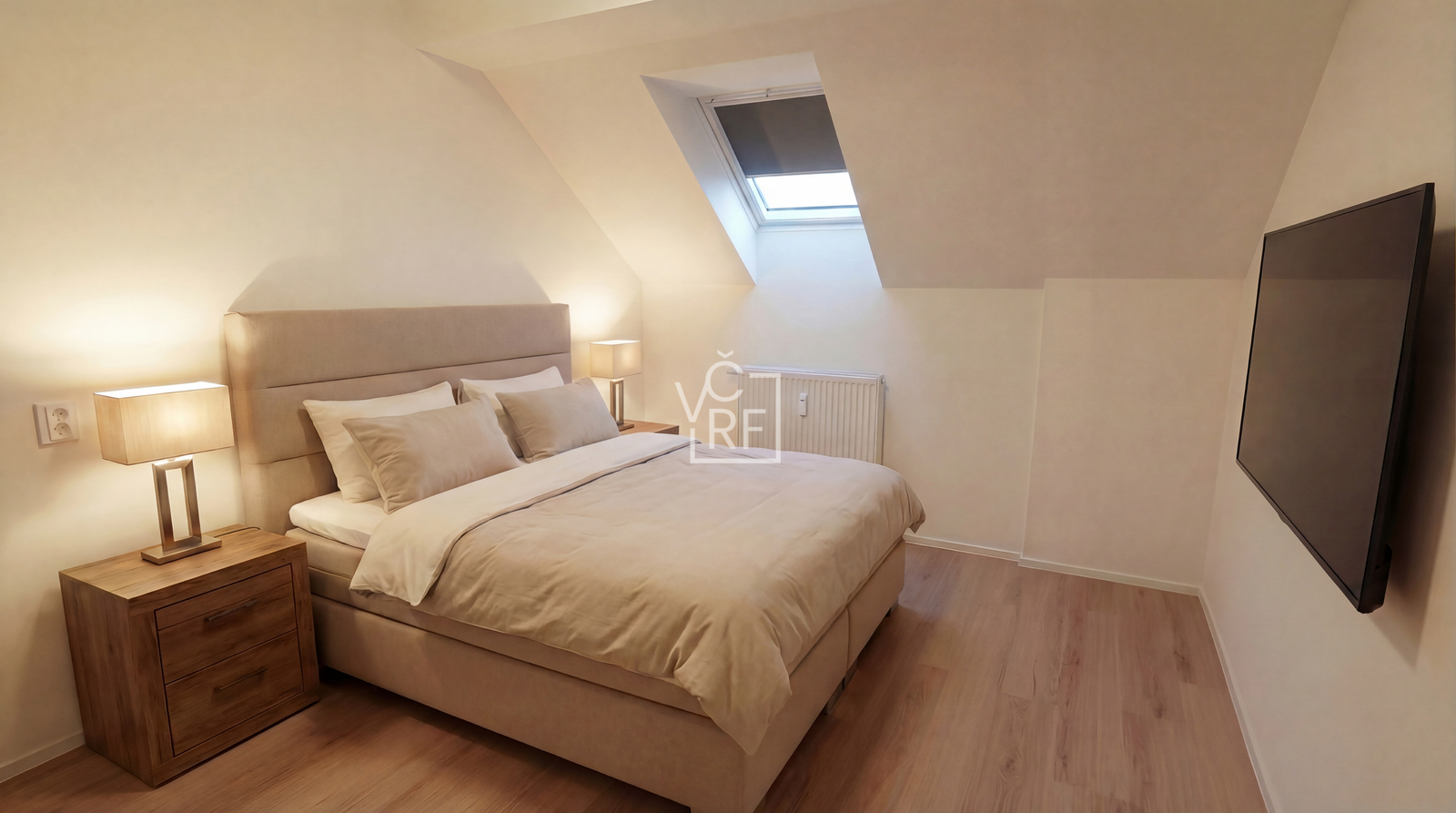 vizualizace ložnice