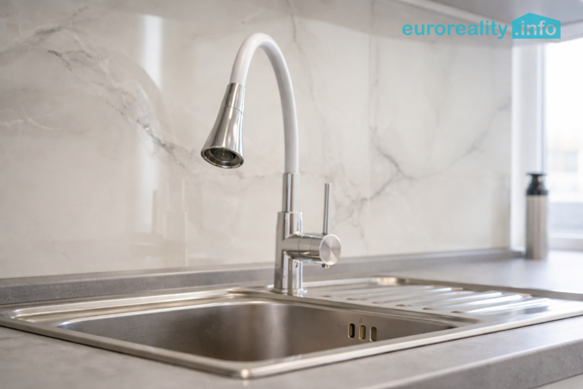 detail vybavení kuchyně