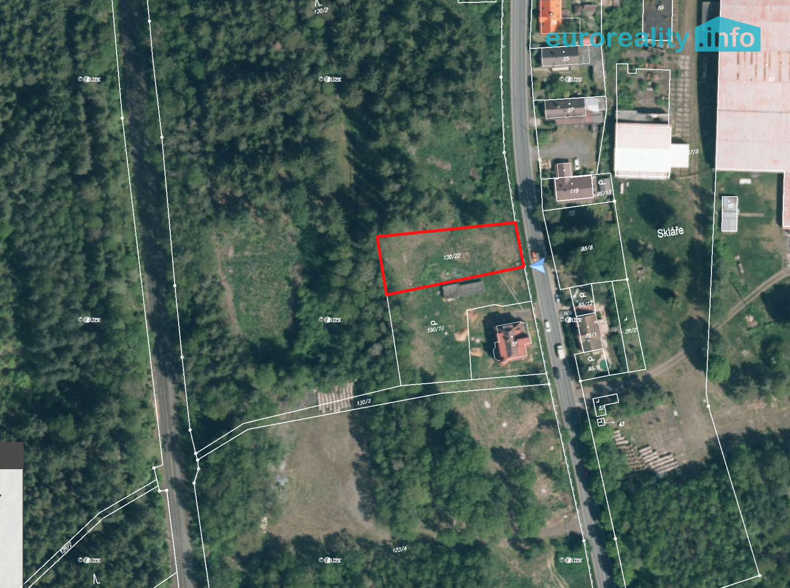 Prodej stavební parcely Mariánské Lázně 1 900 000 Kč, foto 1