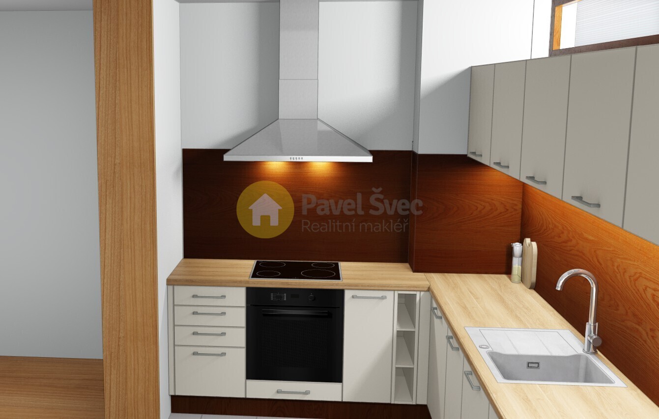 Vizualizace kuchyňského koutu