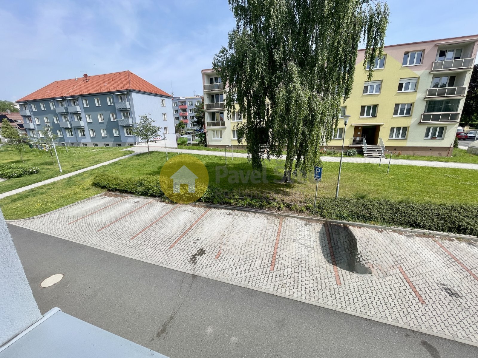 Pohled z okna - z kuchyně
