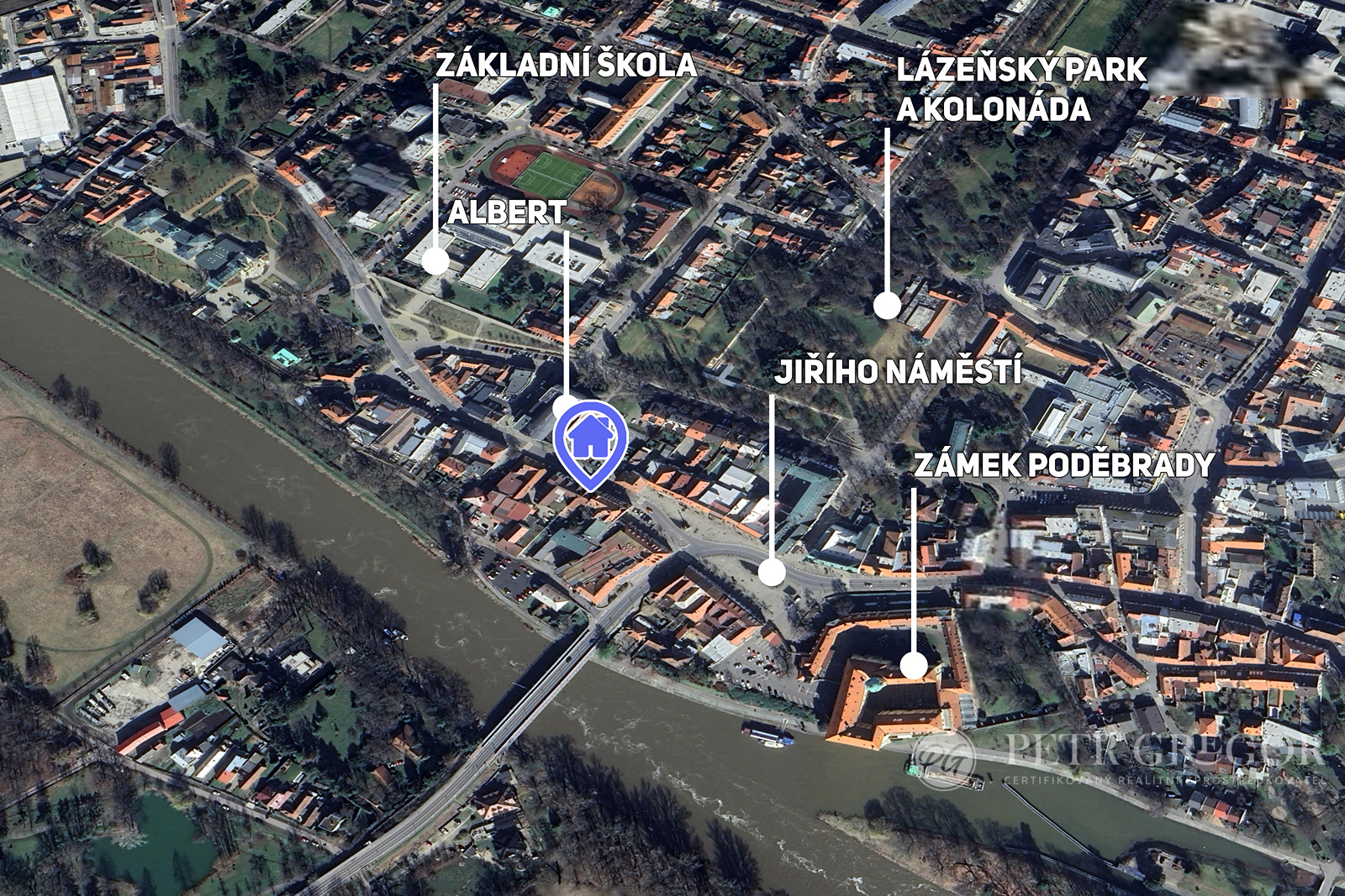 situační mapa