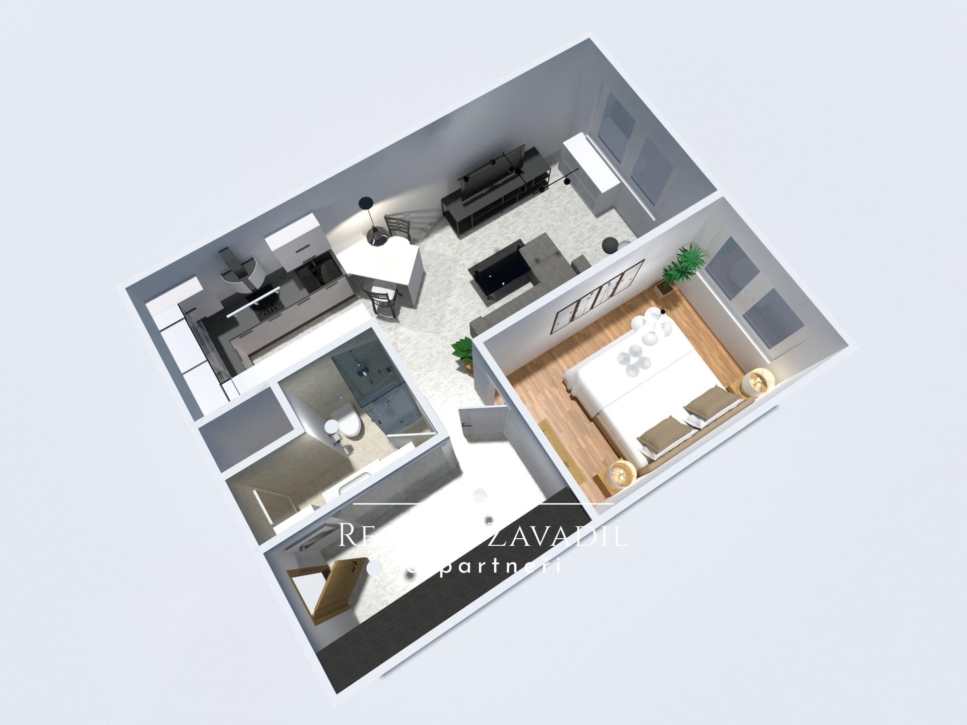 Prodej bytu 2+kk, 45 m², Praha - Písnice, Ul. Na okruhu