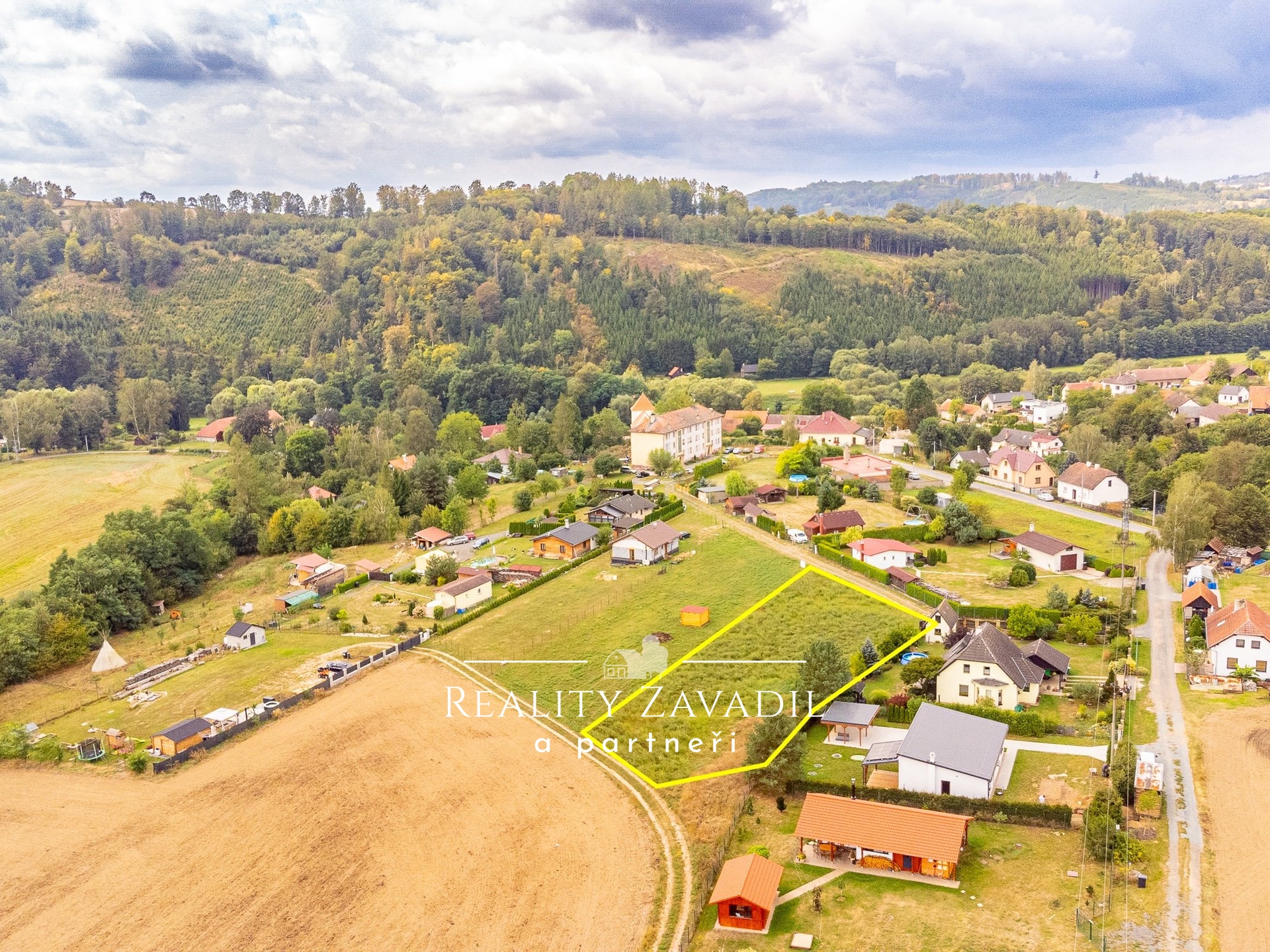 Prodej stavebního pozemku 1 868 m&sup2;, Soběšín