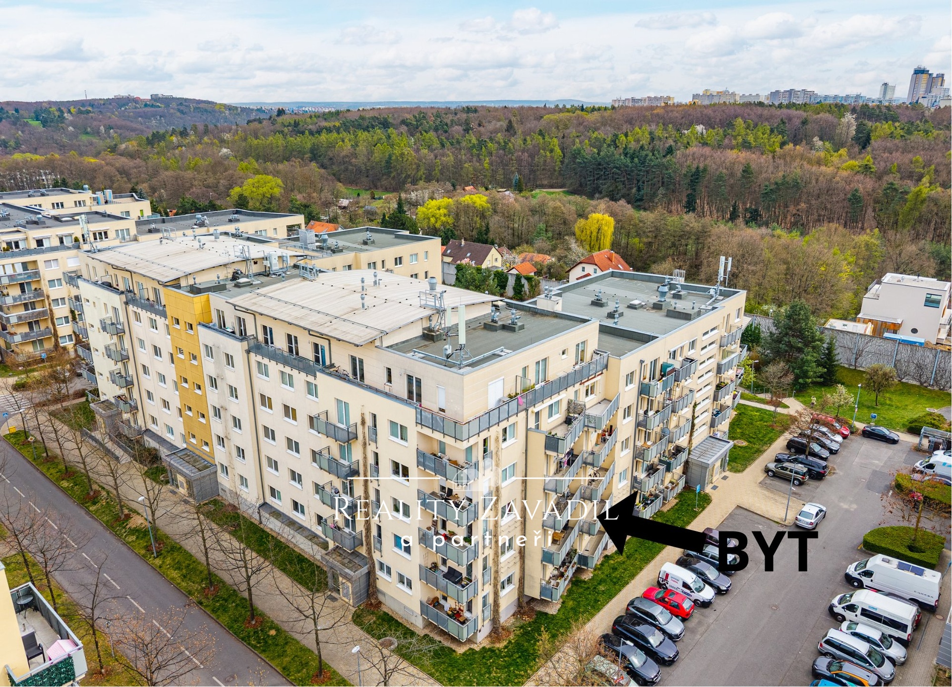 Prodej bytu 1+kk 36 m&sup2;, Praha - Hostivař, Ul. Bratislavská