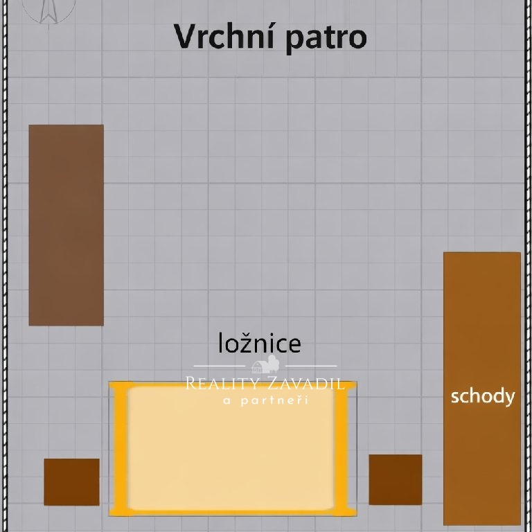 Pronájem bytu 2+kk 48 m&sup2;, Velké Popovice - Br