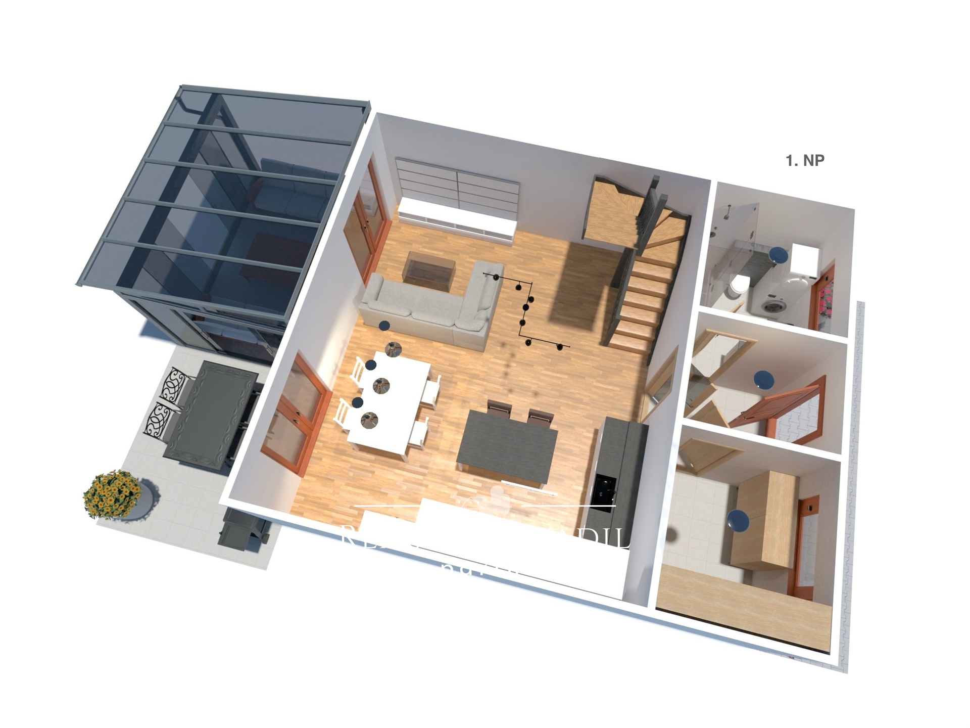 Prodej rodinného domu, 107 m² , pozemek 314 m