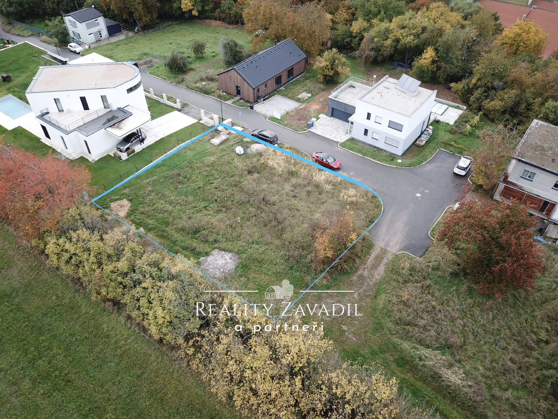 Kour?im vyznac?eni? pozemku