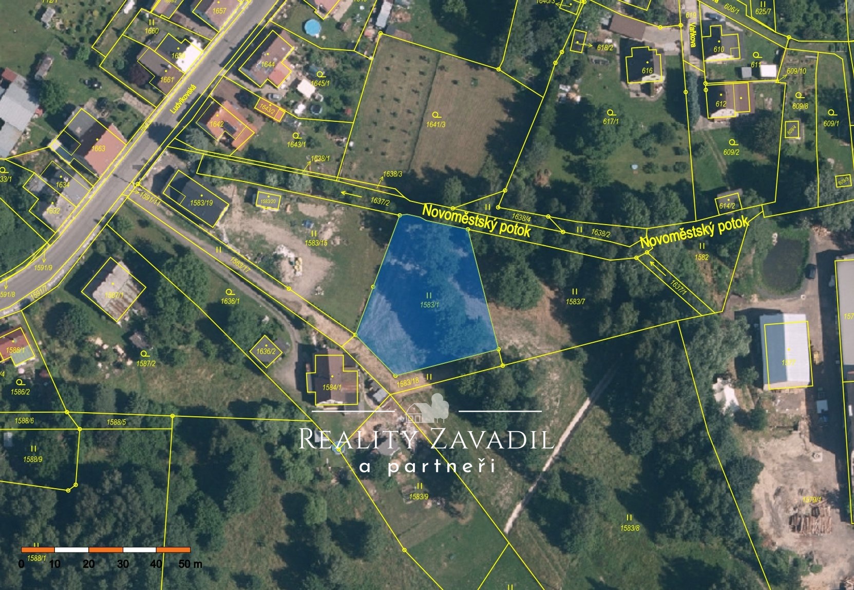 Prodej stavebního pozemku 1 335 m&sup2;, Nové Město pod Smrkem