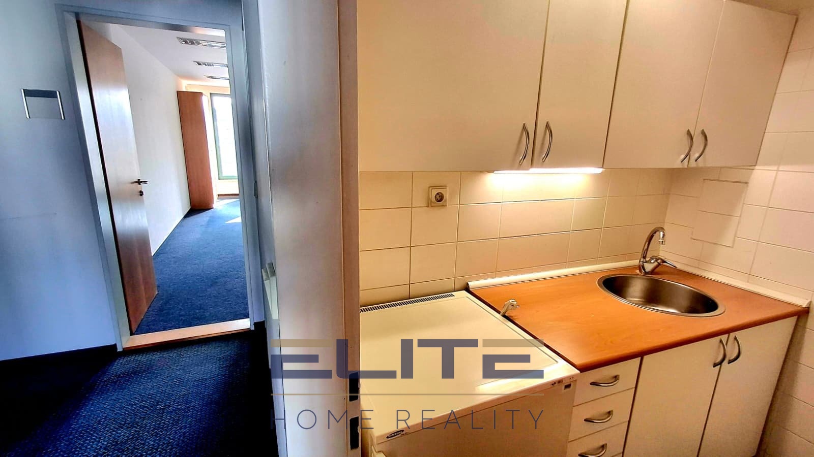 Kuchyňský kout vestavěné patro