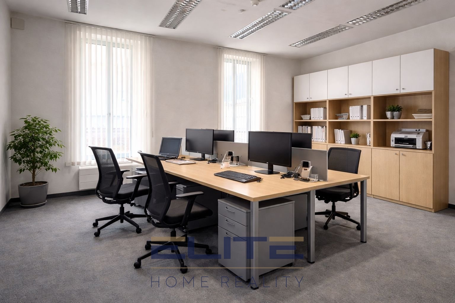 Vizualizace kancelář