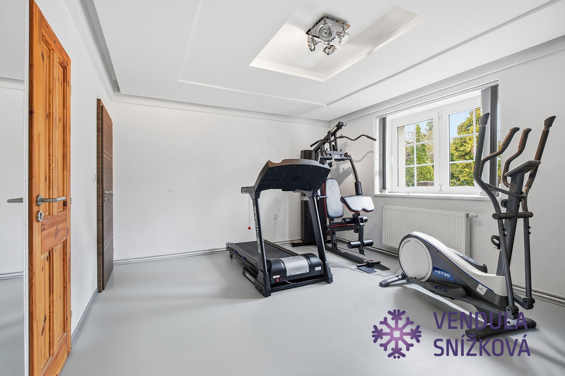 posilovna - přízemí