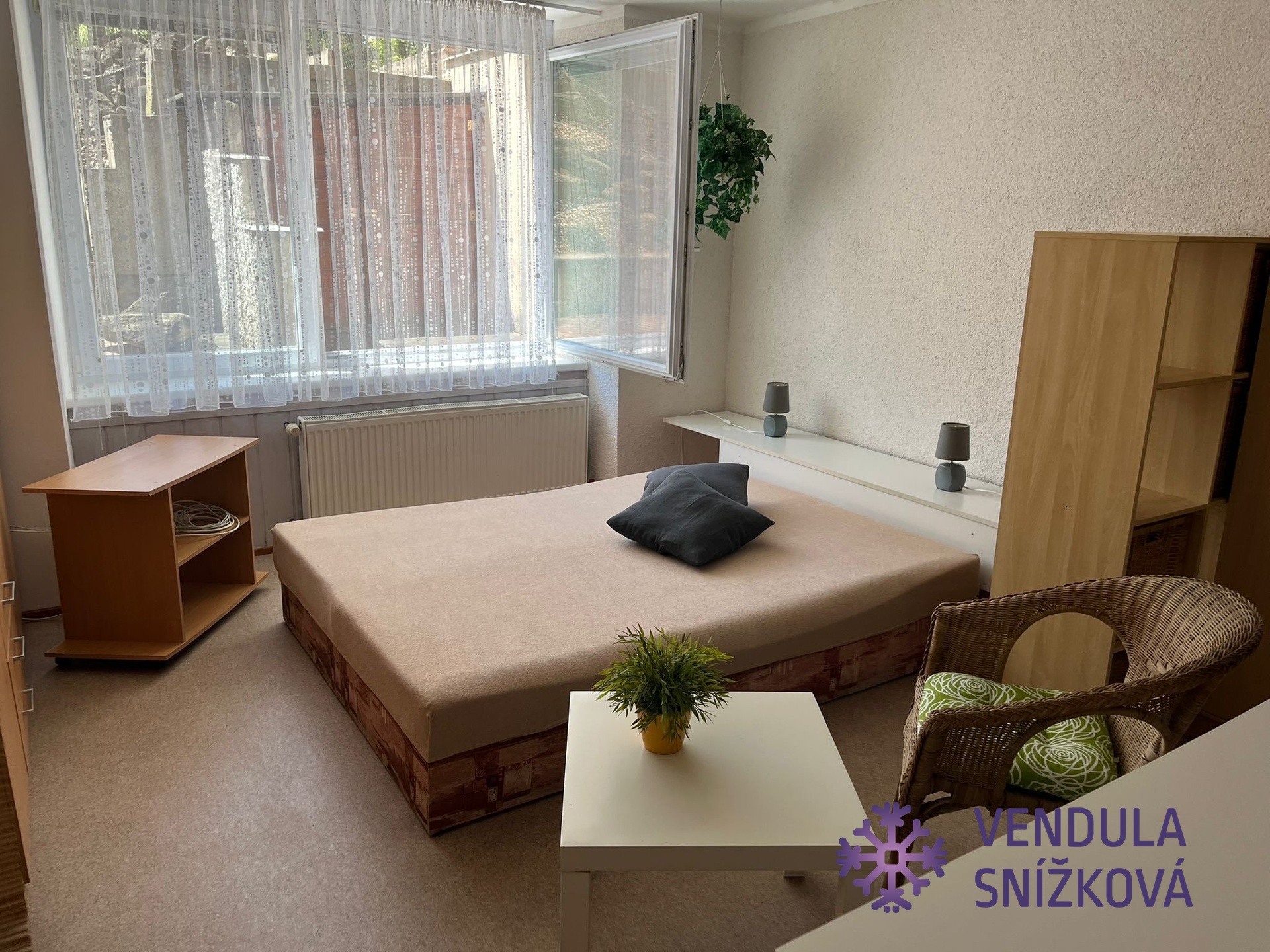 garsonka v přízemí