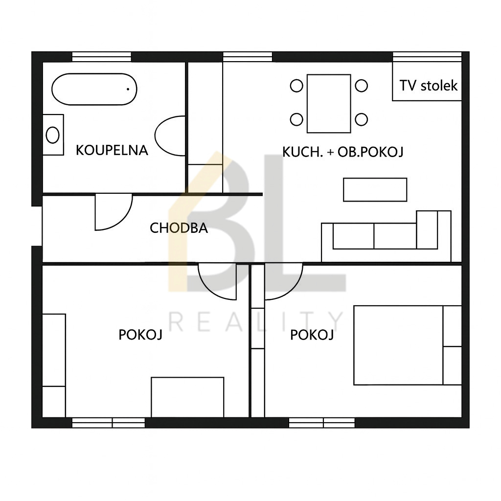Prodej bytu 2+1 Hodonín 3 500 000 Kč, foto 15
