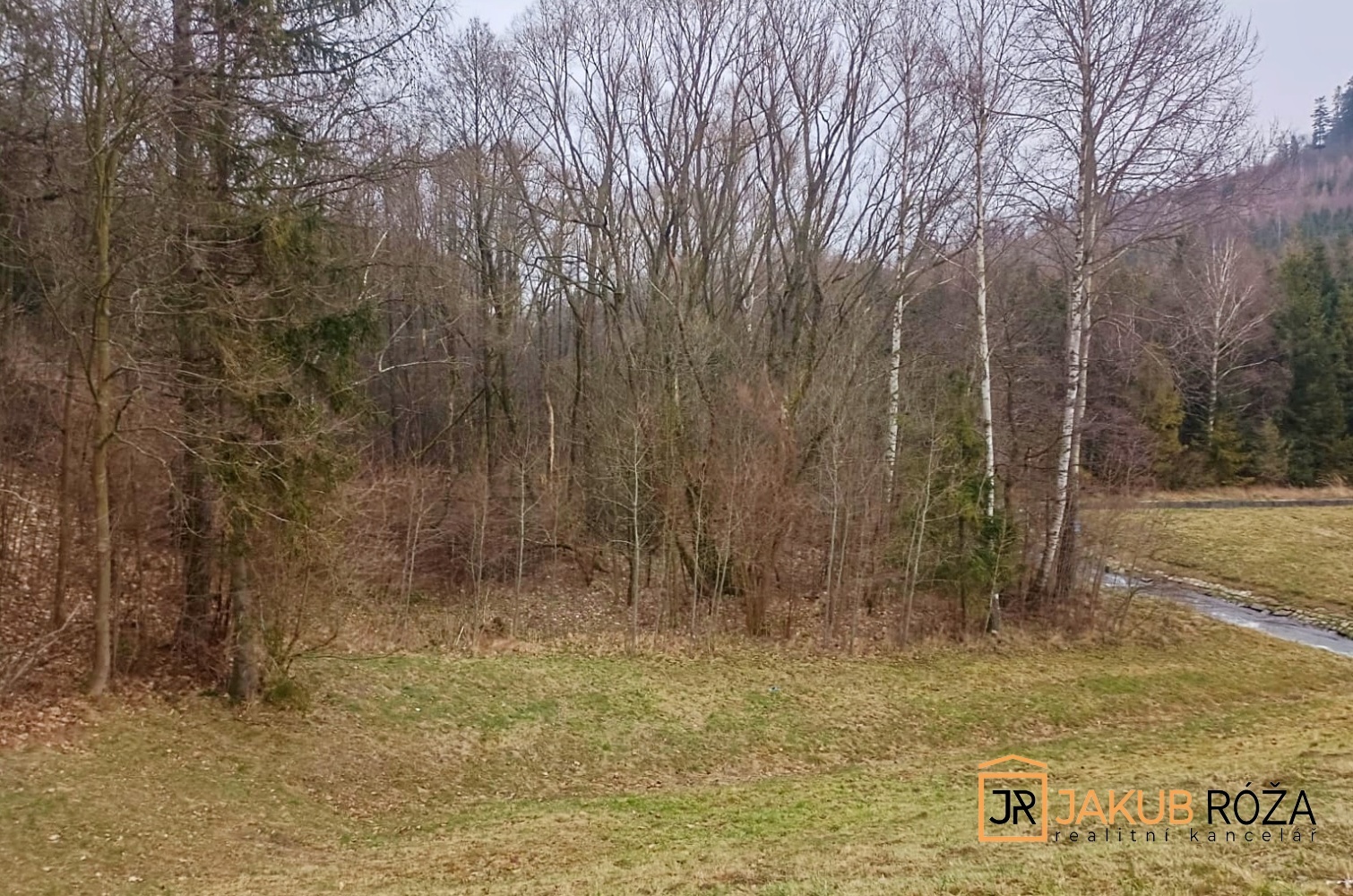 Pohled na pozemky