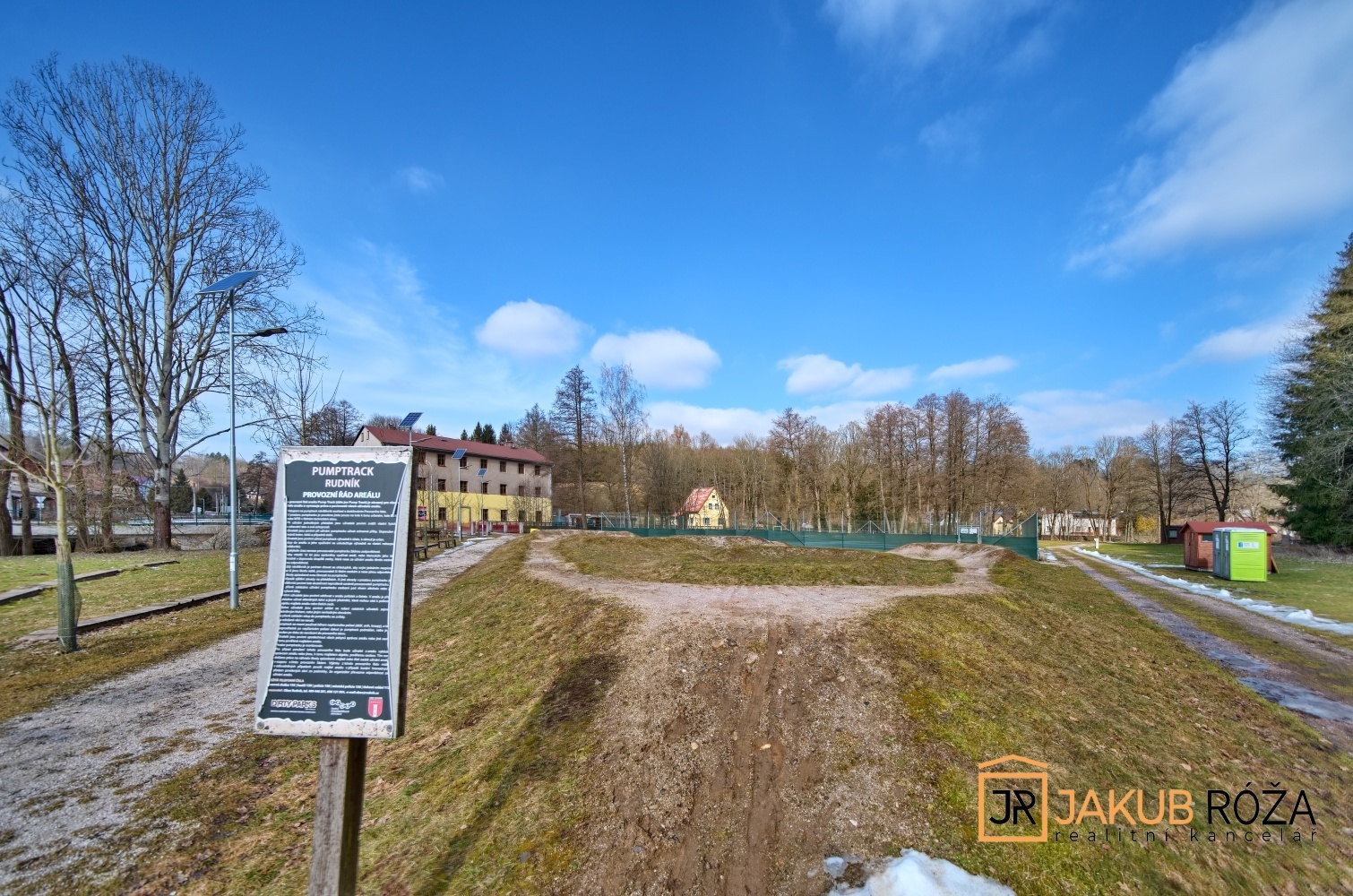 Pumptrack v Rudníku