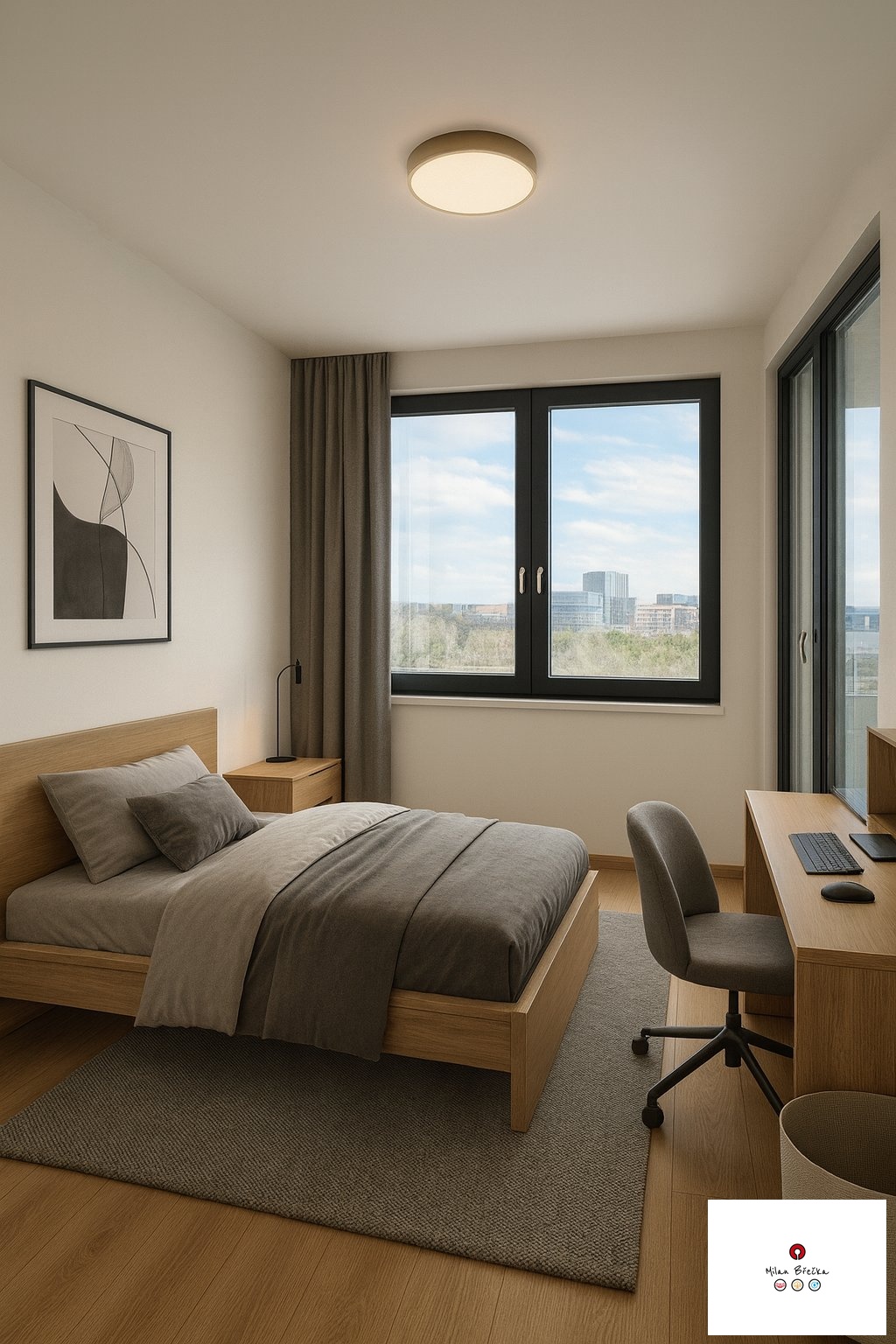 vizualizace dětský pokoj 