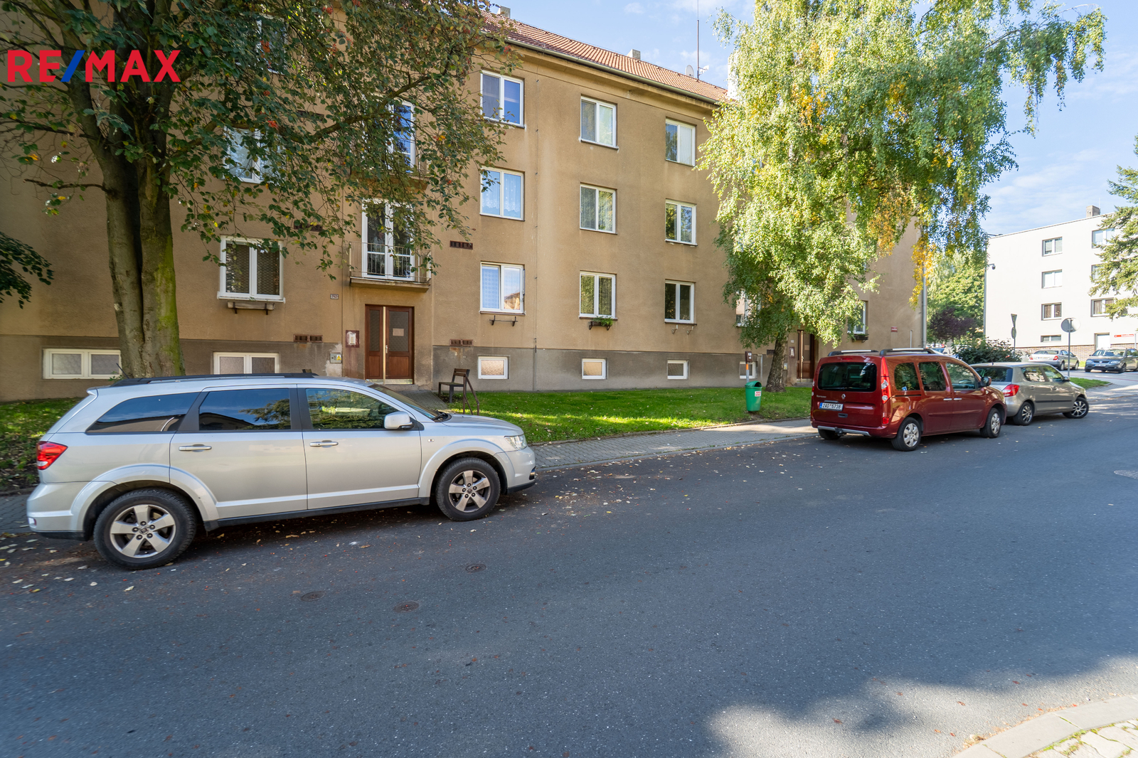 Pohled na dům v ulici Na Magistrále