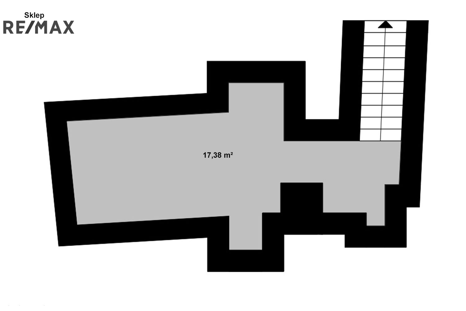 Orientační půdorys sklepa (1. PP)