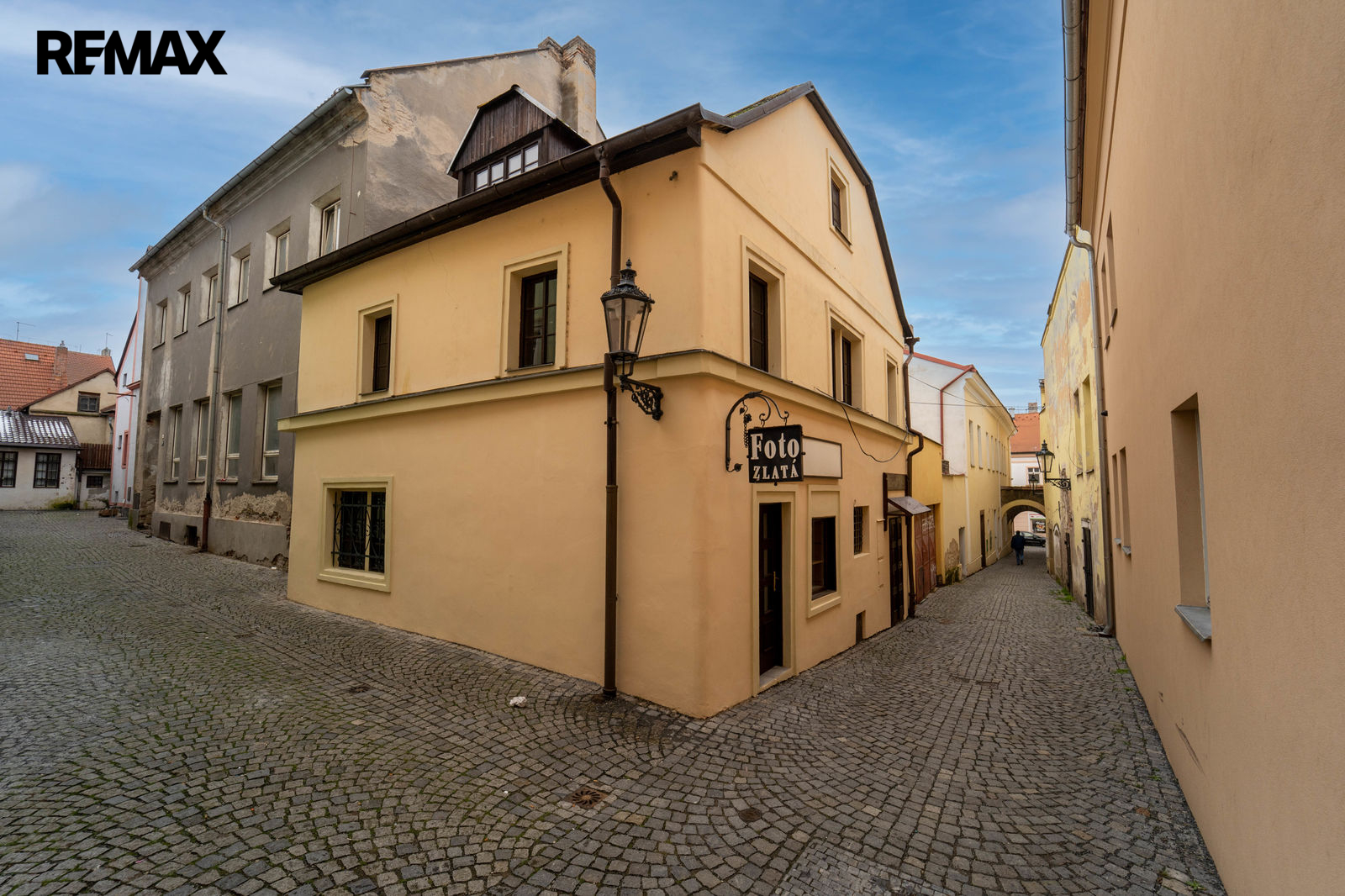 Pohled na nabízený dům ve Zlaté ulici