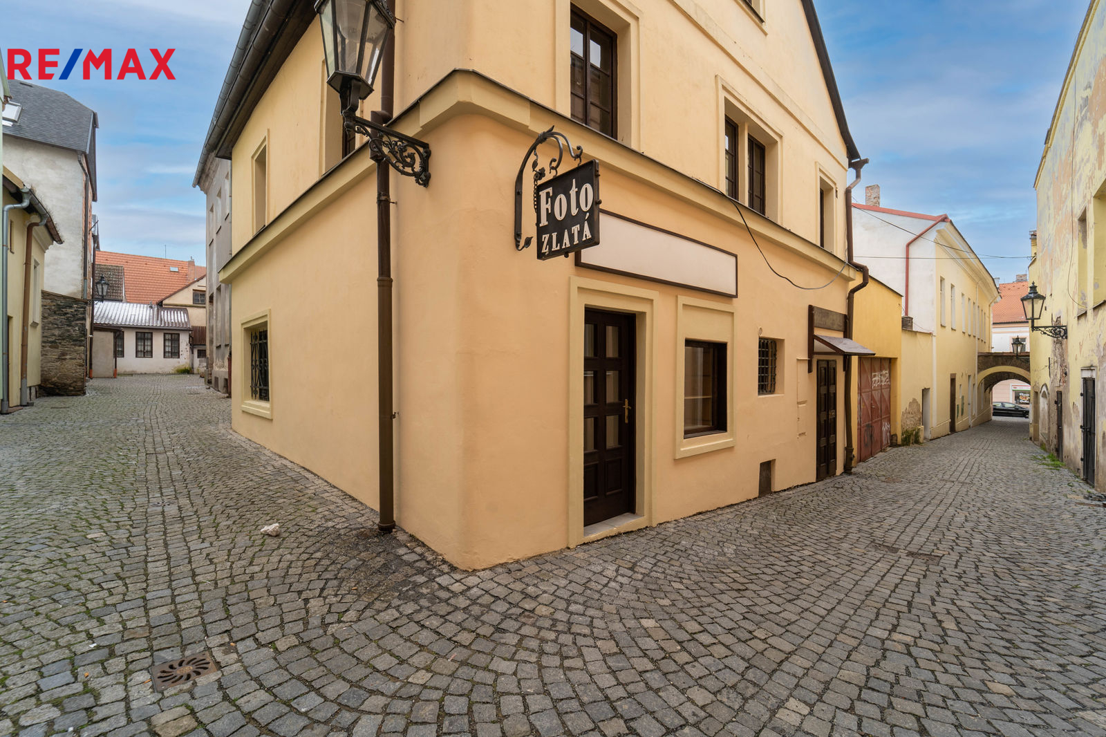 Pohled na nabízený dům ve Zlaté ulici