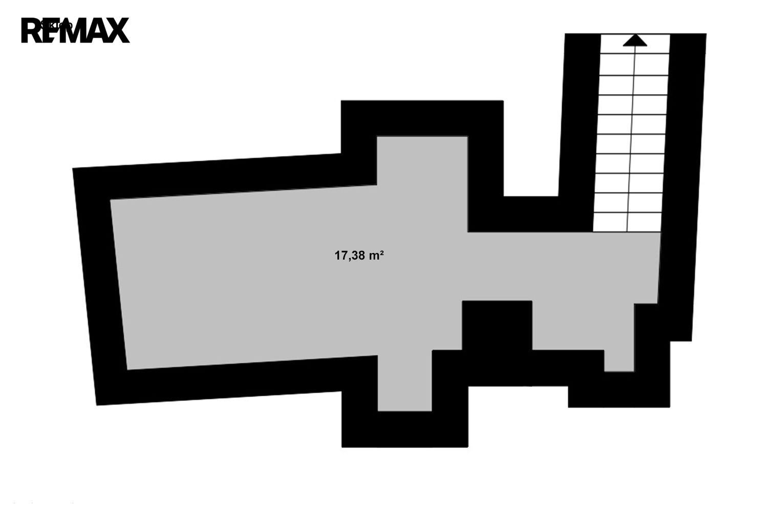 Orientační půdorys sklepa (1. PP)