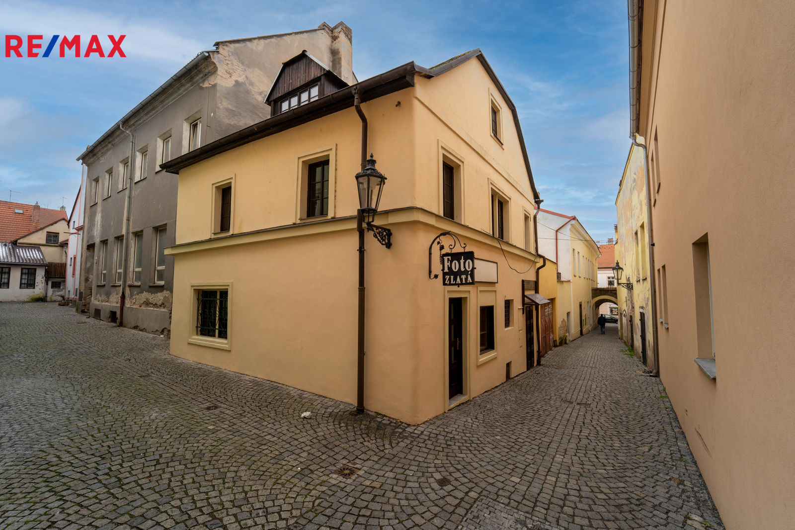 Pohled na nabízený dům ve Zlaté ulici