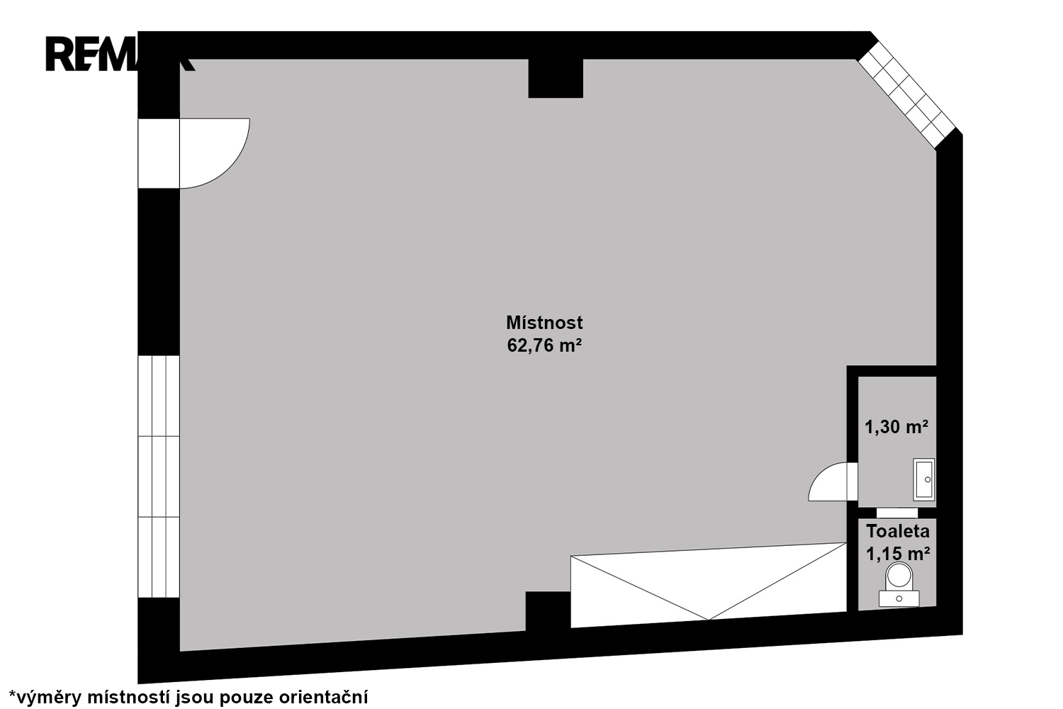 Orientační půdorys