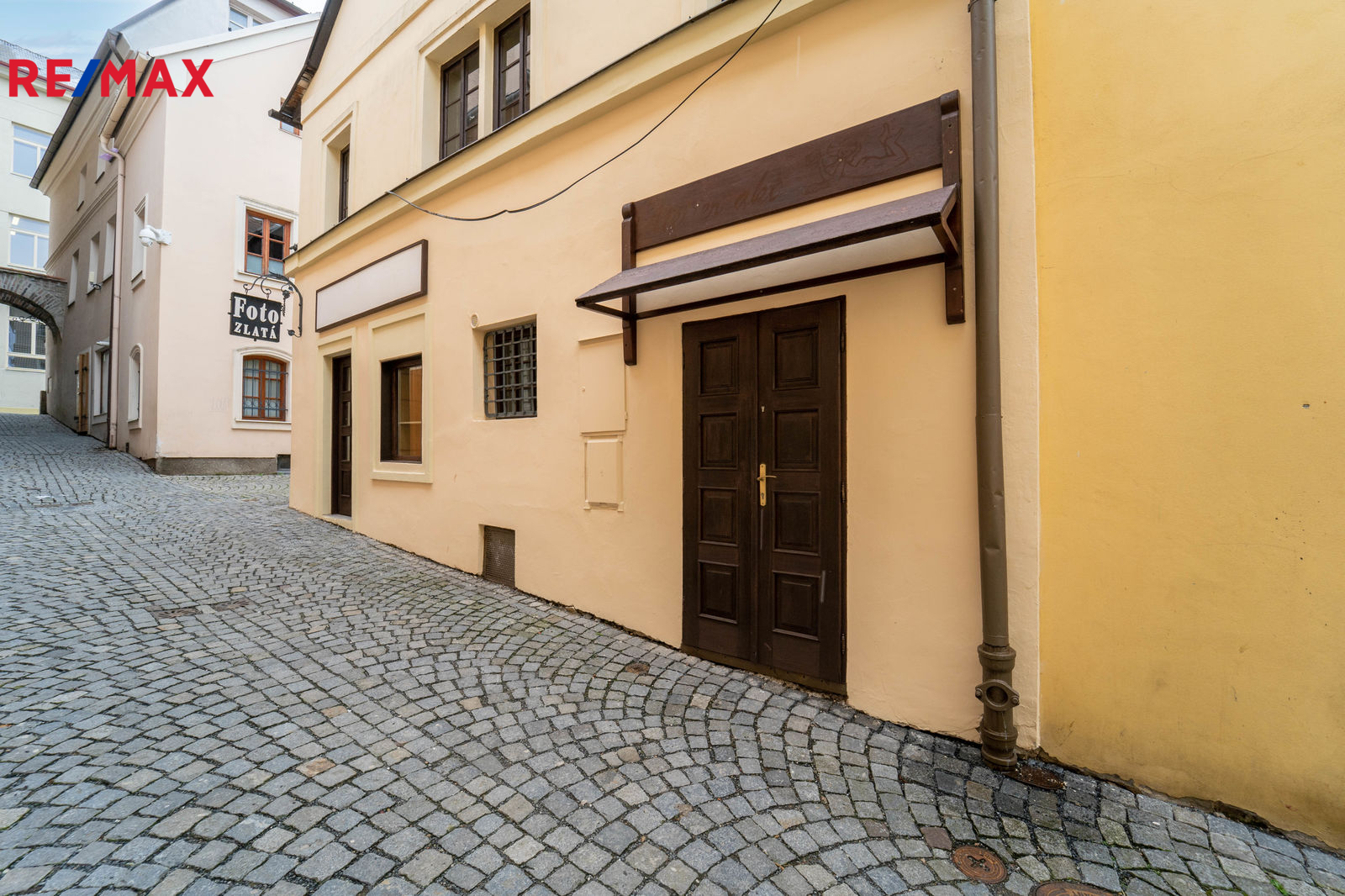 Pohled na nabízený dům ve Zlaté ulici