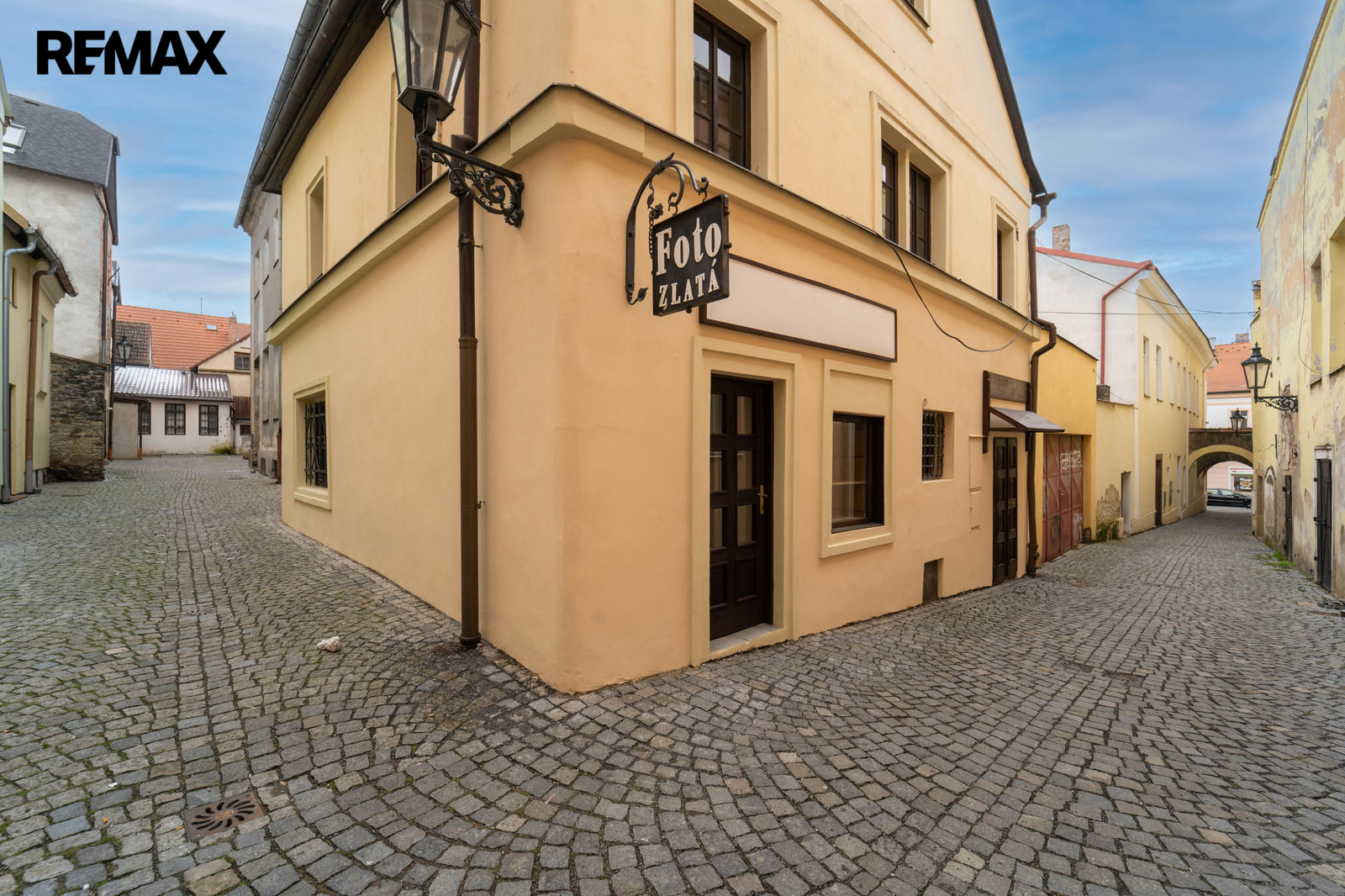 Pohled na nabízený dům ve Zlaté ulici