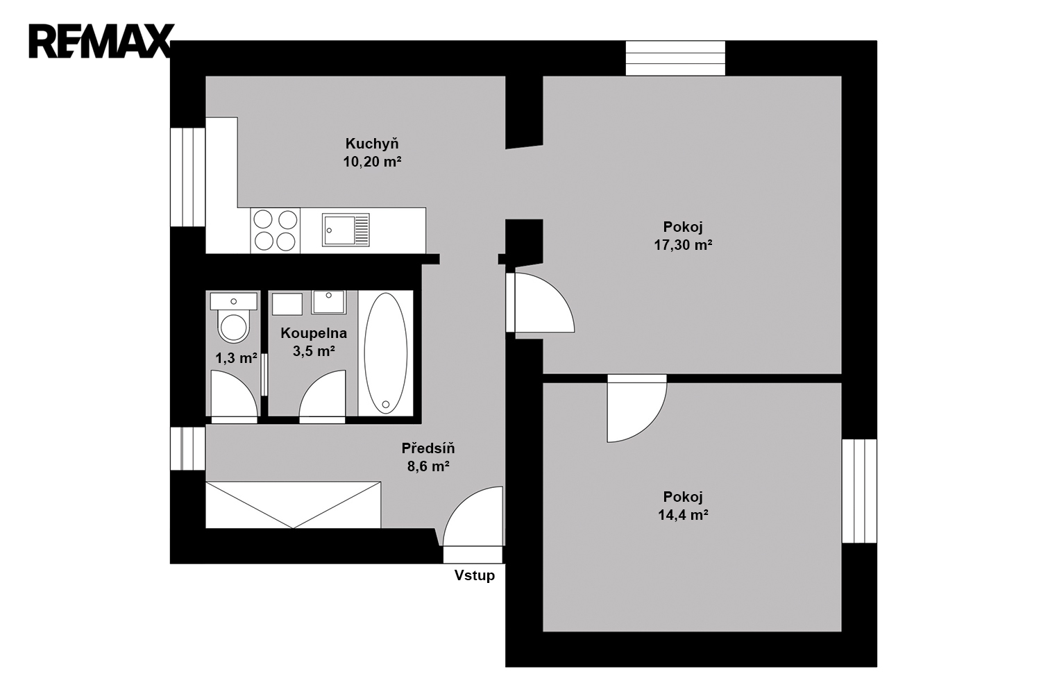 Orientační půdorys