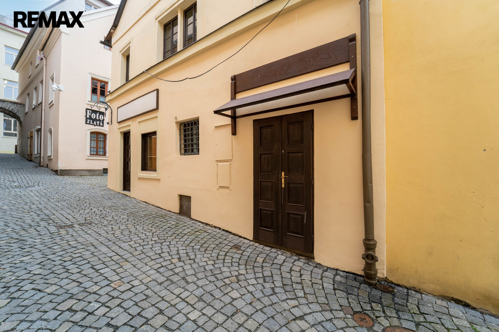 Pohled na nabízený dům ve Zlaté ulici