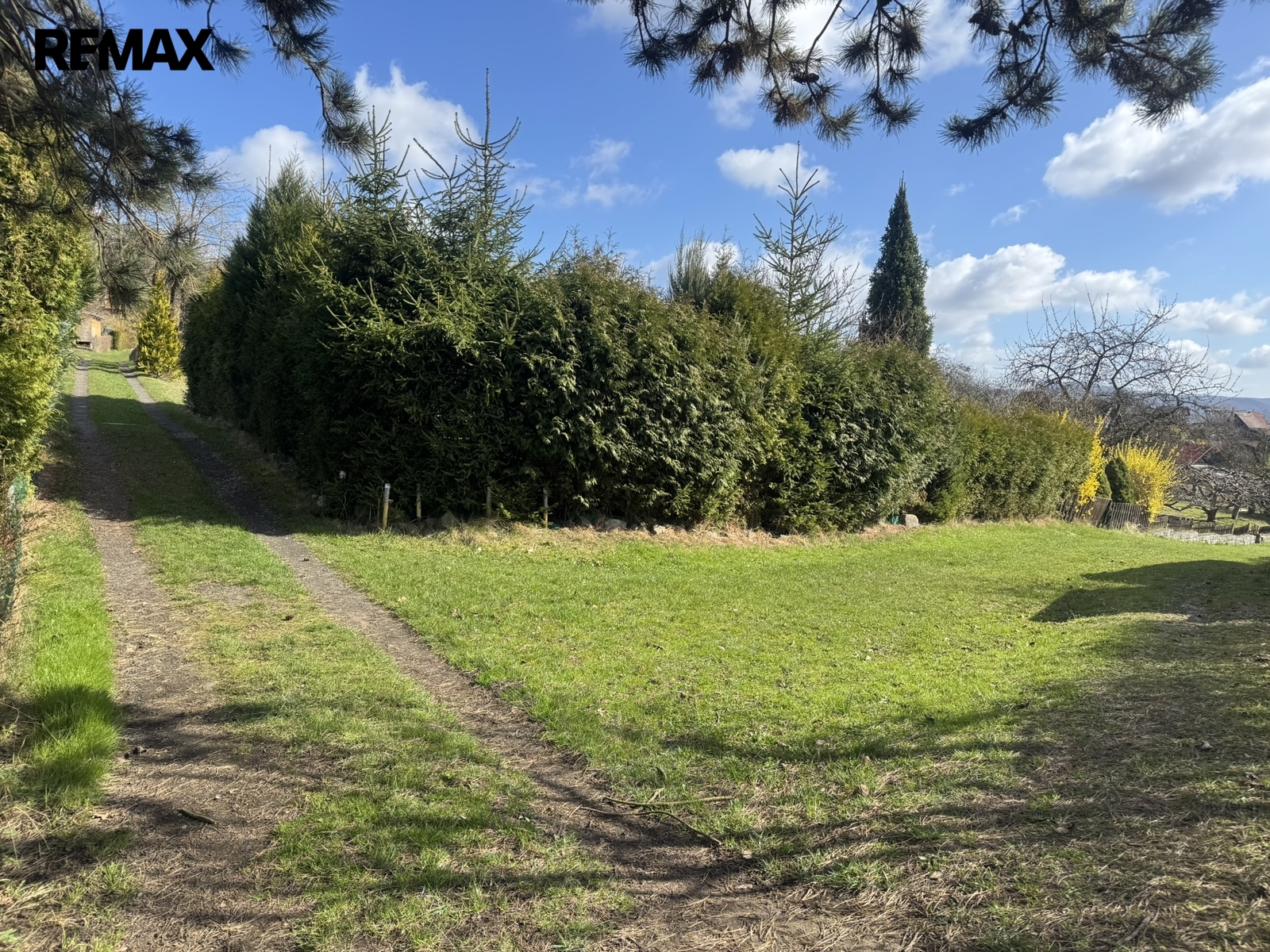 příjezd až k zahradě