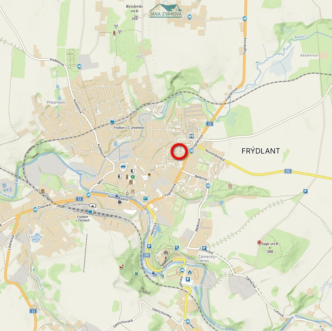 Mapa ozn