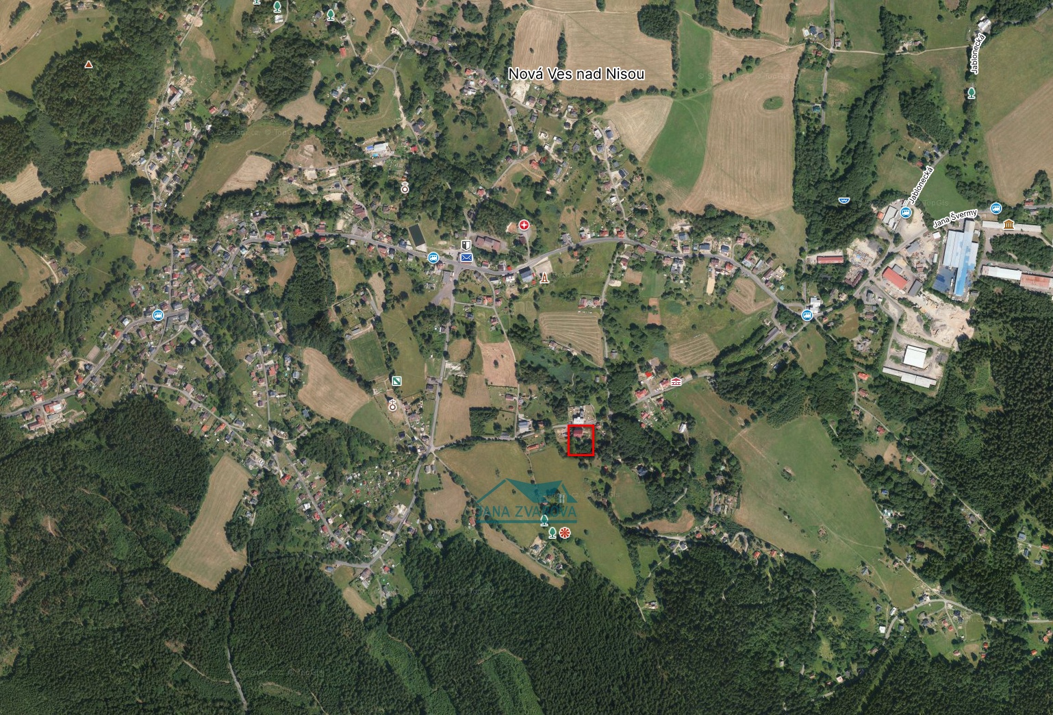 Kat mapa zelena velká ozni
