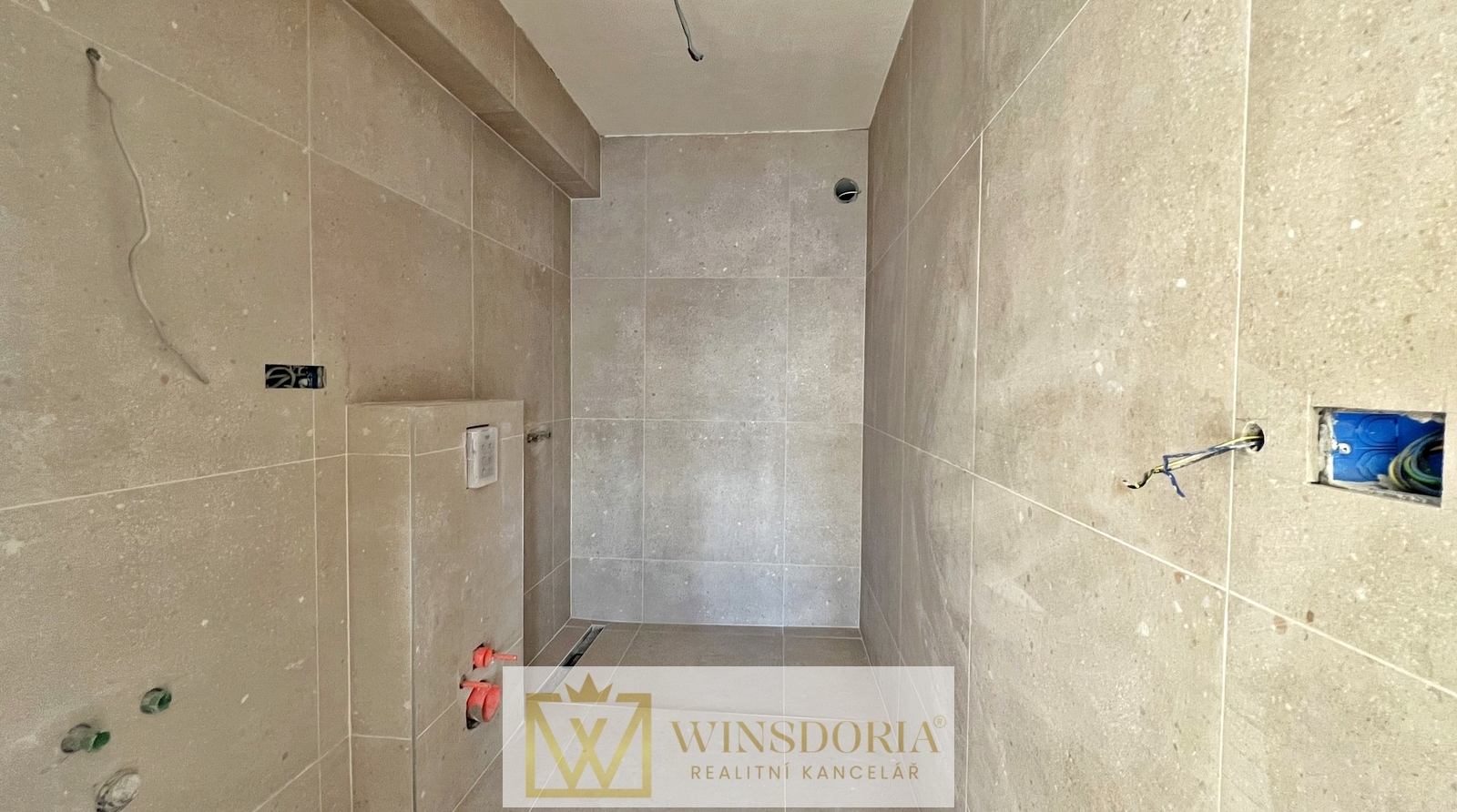 Koupelna v přípravě