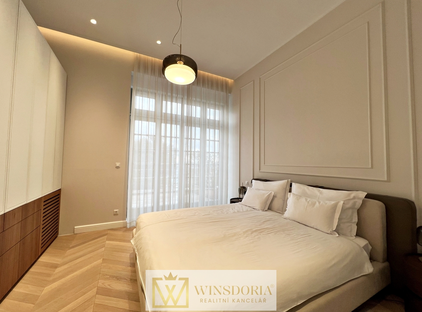 Ložnice s přístupem na terasu