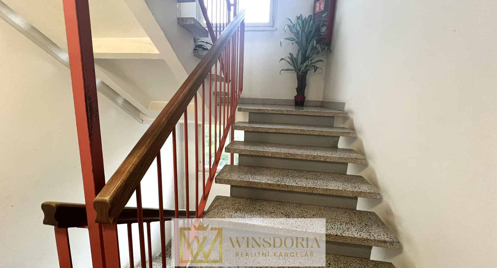 Vstupní schodiště domu