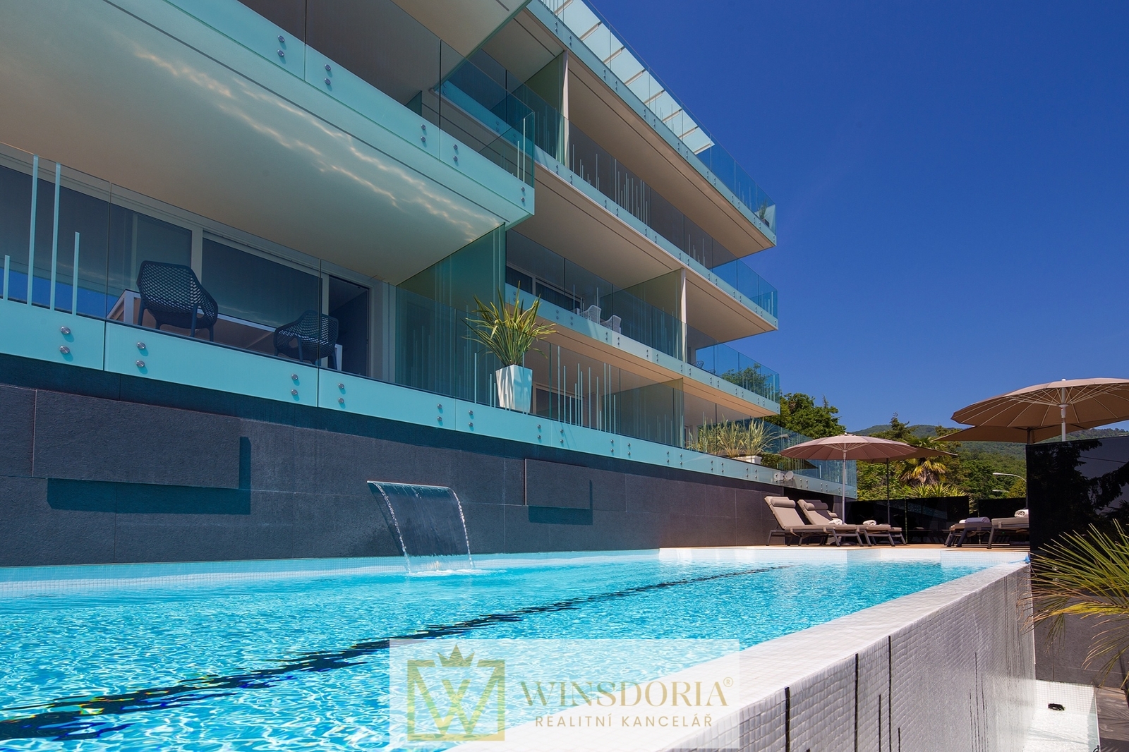 Moderní rezidenční budova