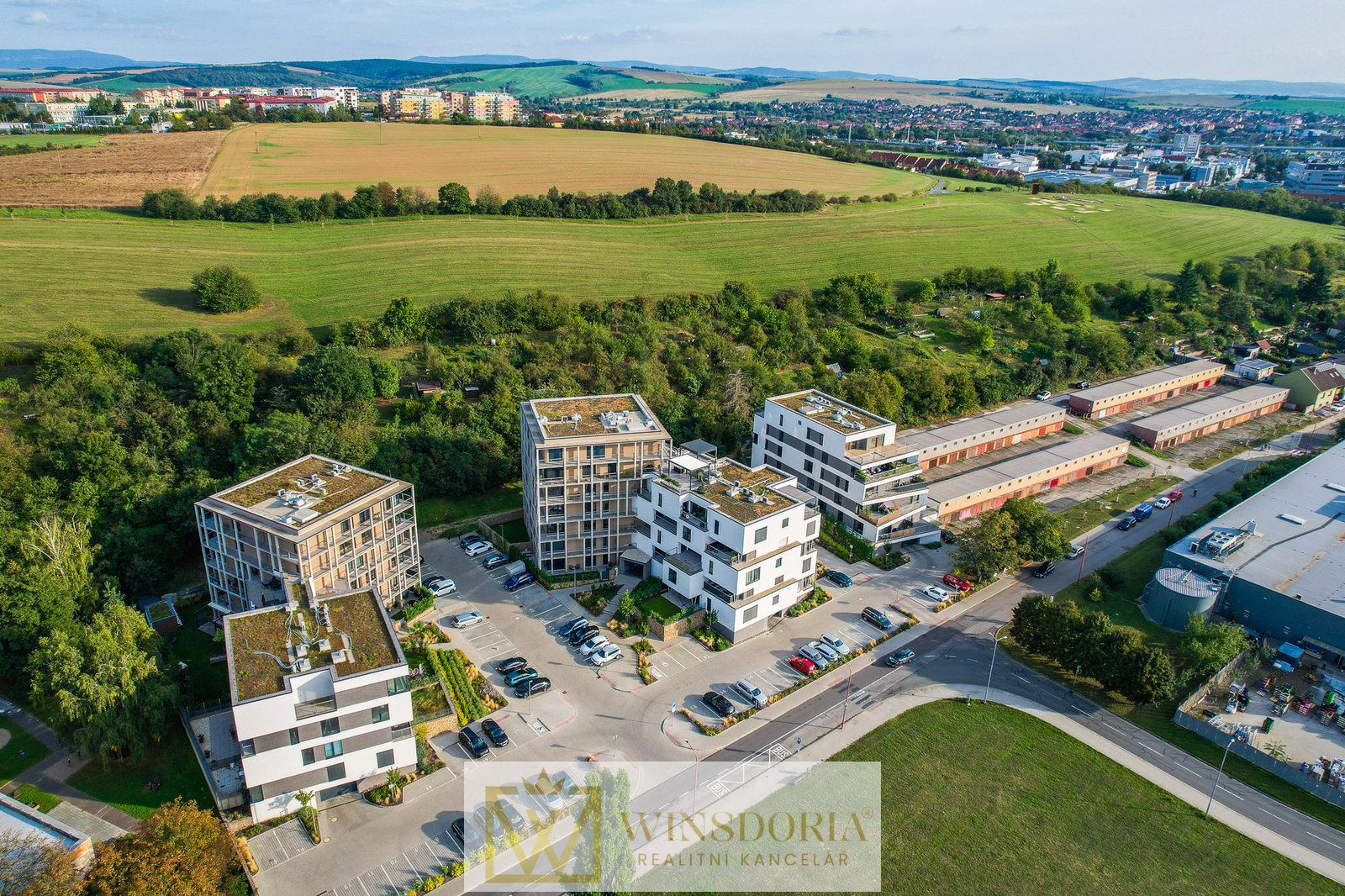Pohled z dronu