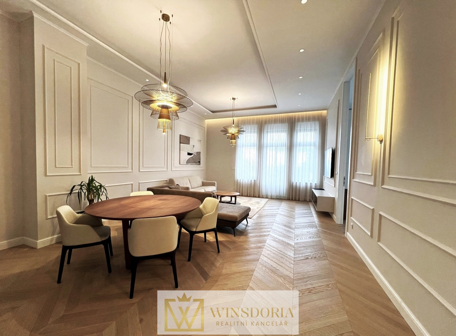 Luxusní apartmán v historické vile pár kroků od mo