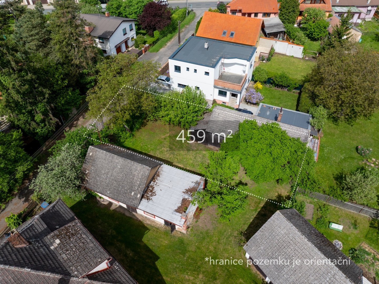 vy?me?ra pozemku od jihovy?chodu