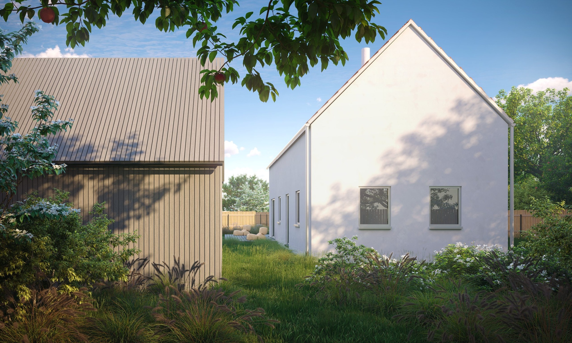 Vizualizace domu z připravené dokumentace