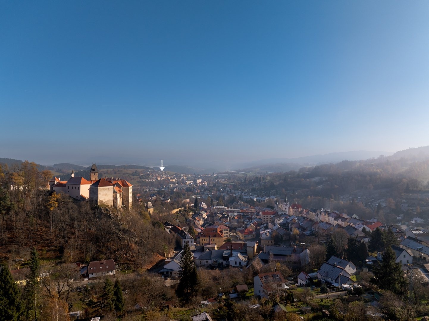 Vimperk se zámkem copy