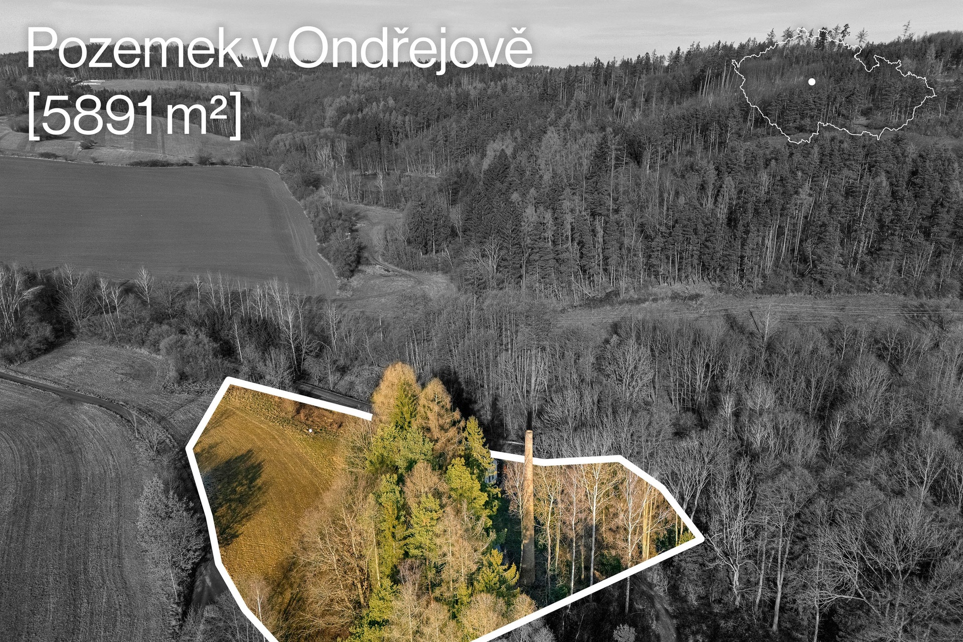 stavební pozemek Ondřejov (1)